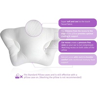 Lifting du visage lit oreiller Anti-âge mousse à mémoire beauté Anti-rides orthopédique luxe Anti-rides beauté cervicale cou oreiller