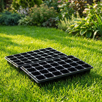 Plateau de germination en plastique PET X154-1 pour serre, légumes, pépinière, semis, 21, 32, 72, 98, 105, 128, 200 cellules