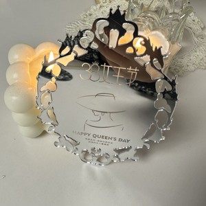 Honey And Sweetness 38 Queen's Day Cake Decoration Acrylic <b>Mirror</b> Cake Plugin For Women's Day - Product Image 5