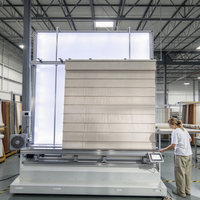 Honki Bright American Style Roman Blind Production Machine Threading Insert Rod Machine with Inspection Hoist for Roman Curtain
