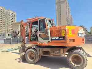 Gebruikt Doosan DH150W graafmachine, 15 ton wielgraafmachine te koop voor bouwmachines en landbouw - Product Image 1