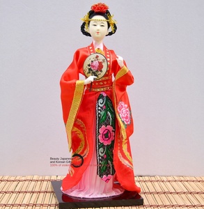 Figurines en résine chinoise de l'Ensemble des Douze Cheveux Dorés des Rêves de la Maison Rouge, Anges des Quatre Beautés, artisanat spécial fait main de Noël, décoratif - Product Image 1
