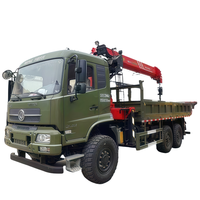 Dongfeng 4X2 Tracteur grue diesel robuste 18 tonnes grue pliable transmission manuelle Euro 5 état neuf
