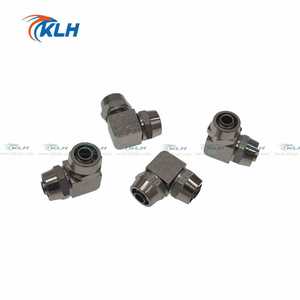 KLH KZV Copper Right Angle Quick Connect <b>Adapter</b> 06 08 10 12 <b>Plug</b> In For Fluid Systems - Product Image 1