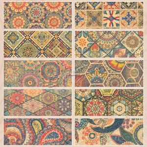 New Arrival Custom Vintage Bark Wooden <b>Folding</b> Hand Fans for Wall Hanging Decoration - Product Image 6