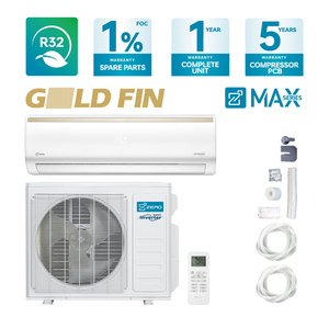 R32 R410A r454b 12000BTU mini chia điều hòa không khí treo tường 18000BTU 24000BTU ductless chia hệ thống điều hòa không khí - Product Image 3