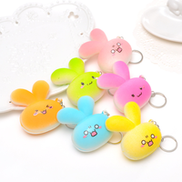 Forme De nourriture Kawaii Squishy Animaux Jouet De Bijoux porte-clés Sac Charme Pendentif, Crème glacée banane Beignet pain grillé Simulation porte-clés