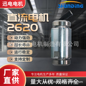 มอเตอร์ไมโครดีซี 2620 แบบแม่เหล็กถาวรชนิดแปรงถ่าน สำหรับเครื่องมือเครื่องสำอาง 36V - Product Image 5