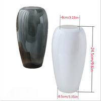 Vase en forme de bouteille de style chinois pour la décoration de la maison, du salon ou de l'entrée, pot à fleurs pour fleurs séchées/fraîches, bouquet de mariée, mariage