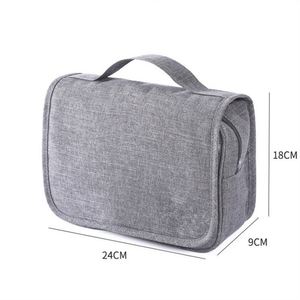 Nouvelle trousse de maquillage suspendue grande capacité avec logo personnalisé, organiseur de voyage, trousse à cosmétiques - Product Image 5