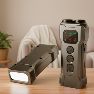 Dispositif d'entraînement pour chiens à ultrasons durable, répulsif anti-aboiement, mode lampe torche, chargement USB, usage professionnel, vente en gros - Product Image 1