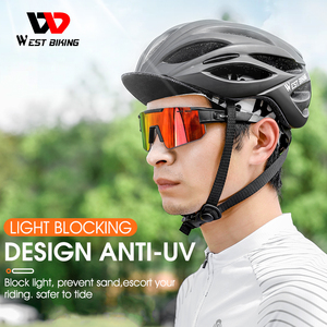 <span class=keywords><strong>Gafas</strong></span> de <span class=keywords><strong>Ciclismo</strong></span> WEST BIKING con Marco Grande, 3 <span class=keywords><strong>Colores</strong></span> con Lentes Intercambiables, <span class=keywords><strong>Gafas</strong></span> de Sol Polarizadas Fotocromáticas con Protección UV400 para Bicicleta - Product Image 4