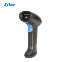 Lecteur de codes QR industriel XB-6208, scanner 1D, scanner 2D filaire, scanner de codes-barres USB portable pour systèmes POS