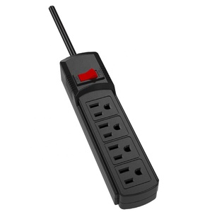 Panama chúng tôi điện dải bảo vệ tăng 4 cửa hàng với 3ft mở rộng dây điện thanh treo tường cho văn phòng nhà trắng - Product Image 5