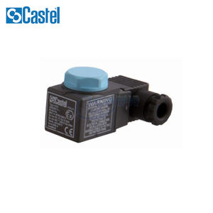 Bobina de Válvula Solenoide Castor 220-230V 12V 24V 27V 48VDC 220RAC para Piezas de Compresores Industriales - Product Image 4