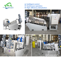 Centrifugeuse à vis mobile en acier inoxydable 304 pour la déshydratation des boues, machine de déshydratation par pompe, haute efficacité, contrôle intelligent