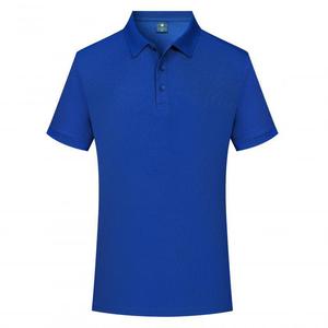 <b>Polo</b> Shirt Quick Dry Short Sleeve Solid Color Polyester Men's Daily Wear - Product Image 3
