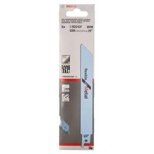 BOSCH - 2608656015 Hoja de sierra recíproca S 922 EF ''Flexible para metal''-EAN 3165140093514 HOJAS Y DISCOS DE CORTE - Product Image 2