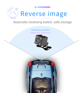 Đầu CD xe hơi đơn DIN màn hình cảm ứng 7 inch, video, <span class=keywords><strong>Bluetooth</strong></span>, âm thanh xe hơi, máy nghe nhạc đa phương tiện MP5, kết nối gương, radio FM, điều khiển trên vô lăng, USB, AUX, SD - Product Image 6