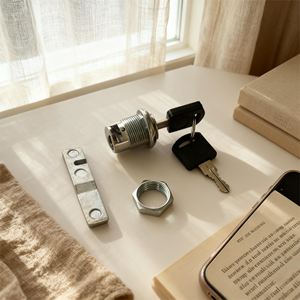 Bộ khóa đơn giản và thiết thực với các phụ kiện phần cứng chính, thích hợp cho việc sử dụng tại nhà/văn phòng - Product Image 1