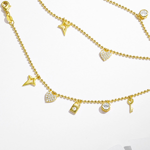 Alice s925 चांदी के उच्च गहने शुद्ध चांदी जिरकॉन ब्रेसलेट - Product Image 3