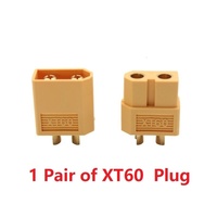 Offre Spéciale XT60 XT-60 connecteurs de balle en silicone 14 AWG fil RC Lipo batterie quadrirotor faisceau de câblage avec prises mâles femelles