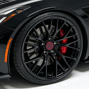 Jantes forgées Bku 5x120.65 19 20 21 22 pouces, jantes en alliage noir pour <span class=keywords><strong>Chevrolet</strong></span> <span class=keywords><strong>Corvette</strong></span> C5 C6 C7 <span class=keywords><strong>C8</strong></span> ZR1 C4 - Product Image 5
