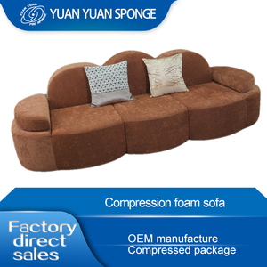 Embalaje de compresión, muebles para el hogar, sala de estar, sofá Seccional de tela moderna, sala de estar sofá para, sofá de espuma - Product Image 5