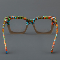 Lunettes en acétate de haute qualité MS W194, mélange de couleurs, lunettes pour femmes, blocage de la lumière bleue, montures de lunettes, montures optiques