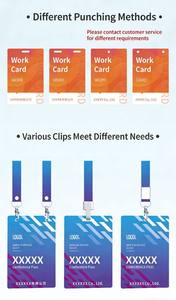 Race Ready Custom PVC Athlete ID Badges Soft Lanyards Tear-Resistant Fully Waterproof Eco-Friendly Metal <b>Hook</b> for Events - Product Image 3