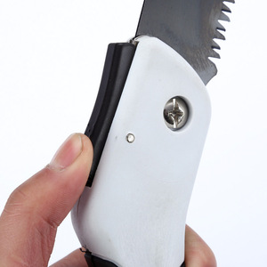 Folding Saw Stainless Steel Blade 150mm Tpr Handle Outdoor Fruit Tree Pruning Tool - Product Image 4