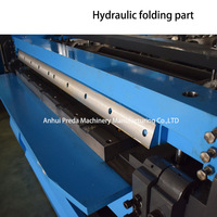 Ligne de fabrication de conduits carrés automatique Mini Line 5 avec système de pliage Pittsburgh pour équipement de conduits CVC