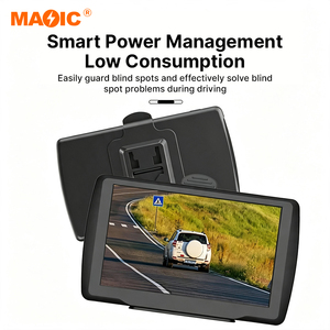 Écran HD 5 pouces 1080P Carplay avec caméras avant et arrière, vue inversée plein écran, capteur G 256G, caméra embarquée - Product Image 6