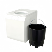 Composteur Électrique Intelligent Multigrind en Acier Inoxydable 5,6 L, Sans Odeur, pour Déchets Alimentaires, Processeur de Cuisine Domestique Intégré avec Charbon Actif