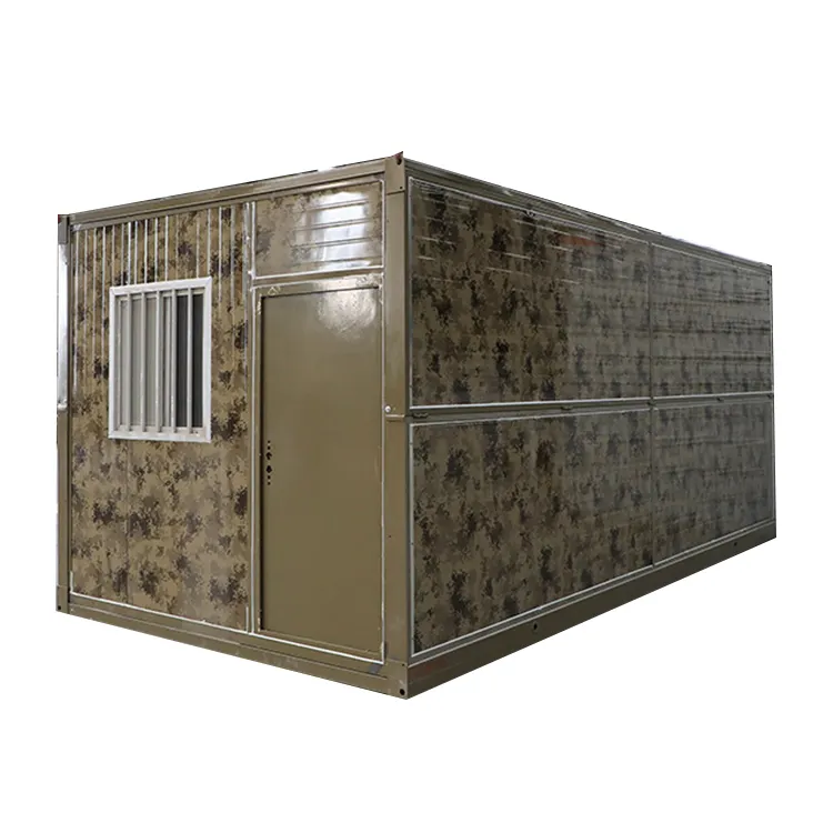 Casa Mobile pieghevole del contenitore del magazzino della struttura d'acciaio su misura conveniente prefabbricata di vendite calde