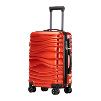 Grosir Pabrik set koper kualitas uniseks ABS casing keras dengan roda Spinner penjualan laris tas Travel PC harga sangat murah