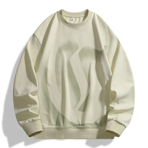 Pull à col rond dégradé pour homme, nouvelle collection automne 2025, confortable, ample et polyvalent, design confortable et respirant - Product Image 1