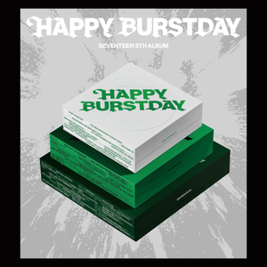 KPOP SEVENTEEN 5ème album HAPPY BURSTDAY CD officiel de collection Bluewave pour tous les âges, cadeau de merchandising pour les fans du groupe de K-pop coréen - Product Image 3