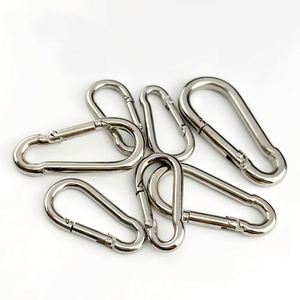 Spring Climbing Carabiner Snap <b>Hook</b> Custom Logo Nickel Material Eco-Friendly for Dog Bag Luggage Pet Collar Outdoor Activities - Product Image 1