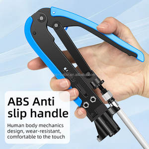 Alicates de crimpadora de alambre de compresión RG59, herramienta de crimpado RG59 15,5mm ~ 22,6mm, herramienta de crimpadora de conector F de Cable Coaxial - Product Image 5