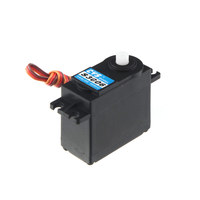 Servo RC CYS-S3006 con Doble Rodamiento de Bolas, 6 kg de Torque, HV 6.0V-7.4V, Servo Analógico Estándar para Piezas de Coche, Barco, Avión y Robot RC
