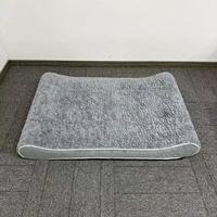 Lit orthopédique luxueux pour chien en mousse à mémoire de forme, grande taille XL, housse amovible lavable, soutien coussin, rectangle classique pour animaux âgés