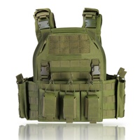Ensemble de gilet tactique multifonctionnel, combinaison d'entraînement en plein air, tissu Oxford respirant et résistant à l'usure WF008