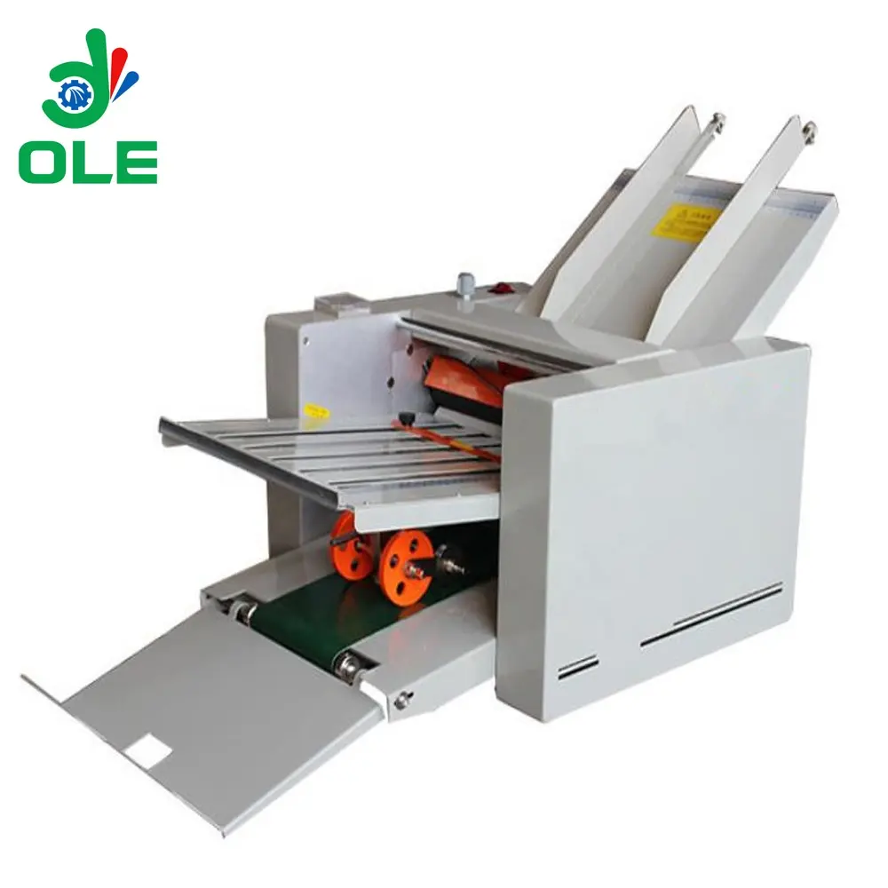 8B/2 Paper Folder Machine Automatic Paper Creasing Folding Machine