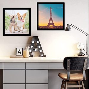 Doremi Personnalisé Simple Élégant Moderne Plastique Blanc Cadres <span class=keywords><strong>Photo</strong></span> Maison Mini Cadres <span class=keywords><strong>Photo</strong></span> Tailles A1 A2 A3 A4 7x14 8x10 <span class=keywords><strong>9x13</strong></span> - Product Image 2