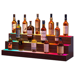 Présentoir à vin OUKE en acrylique, présentoir mural lumineux en acrylique, meilleur présentoir - Product Image 1