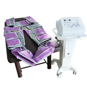 Presoterapia Air Compression Body Massager Bottes <span class=keywords><strong>de</strong></span> récupération <span class=keywords><strong>de</strong></span> circulation d'air Pressotherapie <span class=keywords><strong>Prof</strong></span> Machine <span class=keywords><strong>de</strong></span> désintoxication - Product Image 2