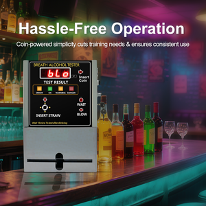 Digitaler Münz-Alkohol tester Gasana lysator OEM und ODM-Alkohol detektor für Barren und öffentliche Orte - Product Image 4