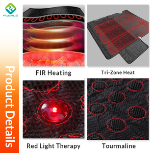 Offre Spéciale Home Spa Chauffage Tourmaline <span class=keywords><strong>Sauna</strong></span> Couverture Portable Thérapie Tri-Zone FIR <span class=keywords><strong>Sauna</strong></span> Couverture - Product Image 2