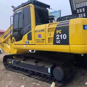Excavadora Komatsu Pc210 de 20 Toneladas de Peso Operativo, Buen Estado de Funcionamiento, Original de Japón, Excavadora Usada de Segunda Mano en Venta en Shanghái - Product Image 3